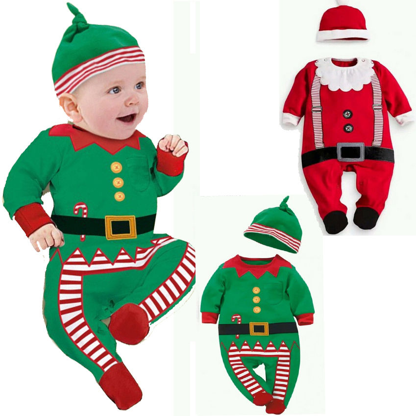 Baby Santa Outfit Christmas Costume